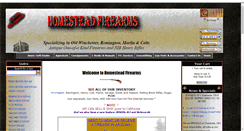 Desktop Screenshot of homesteadfirearms.beyondthesidewalks.com