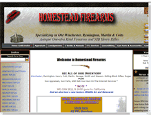 Tablet Screenshot of homesteadfirearms.beyondthesidewalks.com